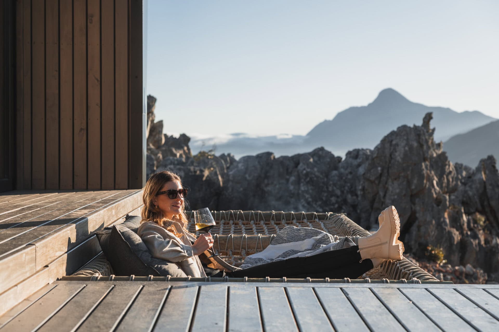 On The Hill Eco Cabin, cargo net