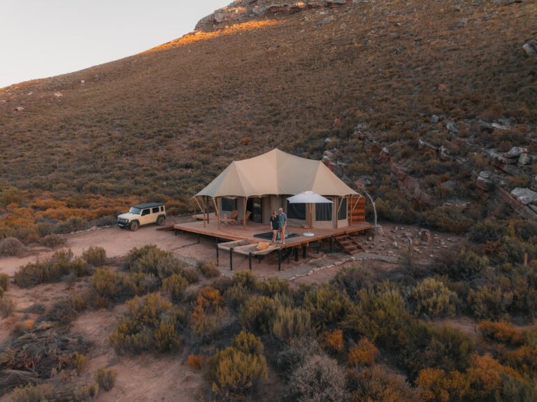 elements glamping tent klein karoo huizen living