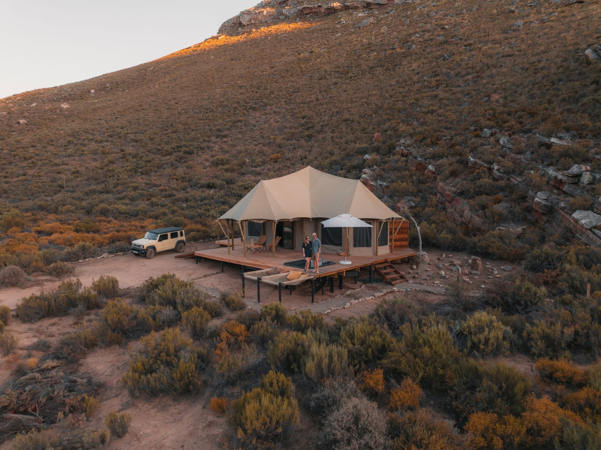 elements glamping tent klein karoo huizen living