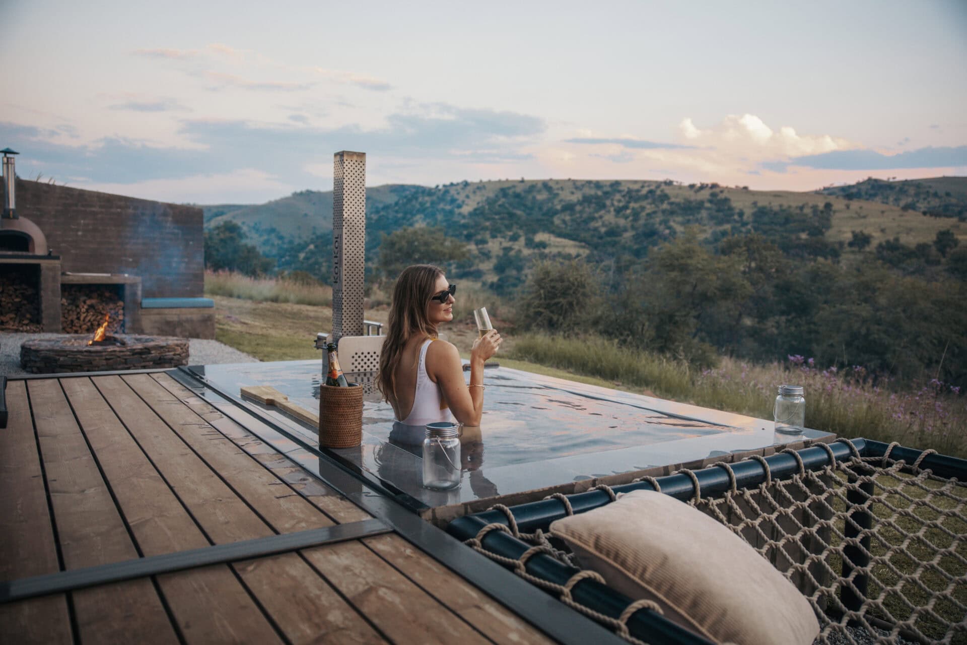 cabin collective jhb johannusburg hot tub