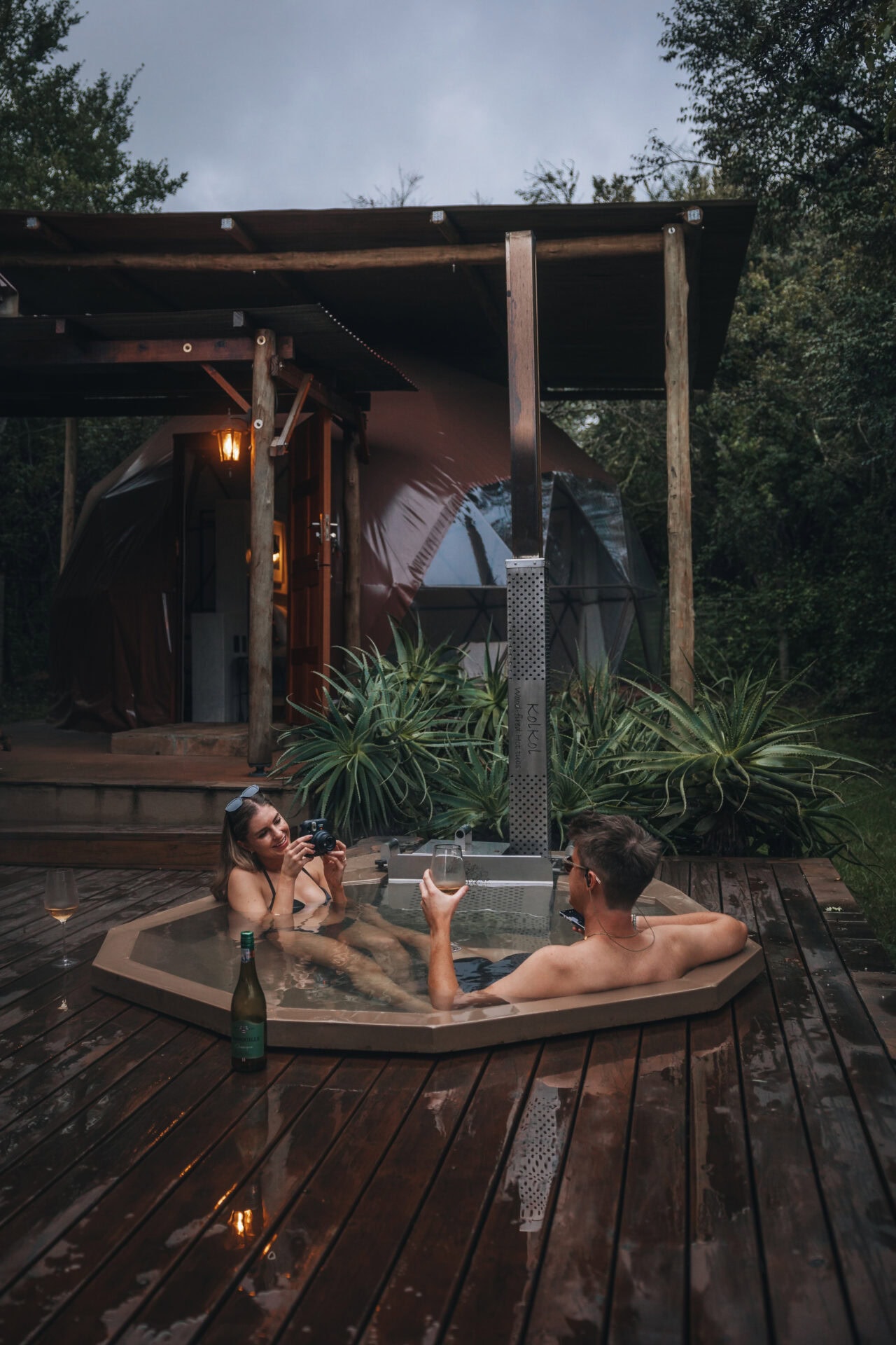 Nightjar dome at katrinarust near johannesburg, unique romantic