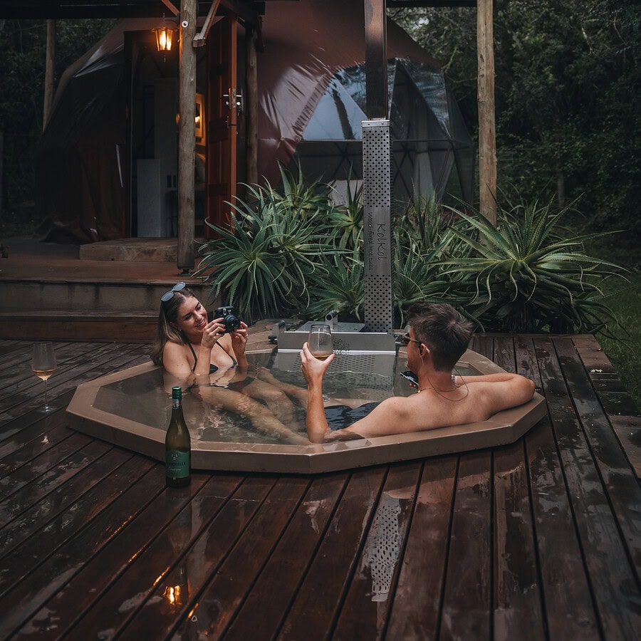 Nightjar dome at katrinarust near johannesburg, unique romantic