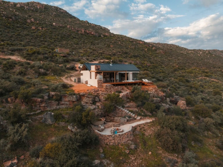 ananda cabin cederberg pet friendly romantic hot tub getaway cape town