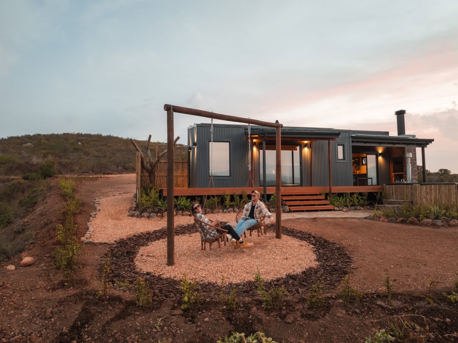 honeybird eco cabin aviary hills garden route